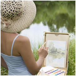 Learn to Watercolor. Enjoy Free Watercoloring Lessons