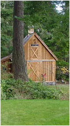 Small Barn Plans - Click to print complete, free construction drawings or to find inspiration for your new barn.