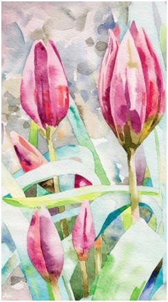 Create Watercolor Flowers - Follow easy, do it yourself lessons on painting flowers and still-life scenes on paper with watercolor paint.