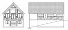 Exterior Elevations - Free Cabin Plans