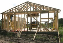 Home Wall and Roof Frame