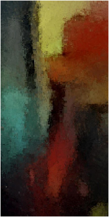 Abstract Decor Print by Don Berg