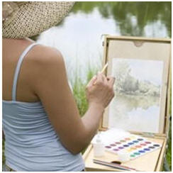 Today's Free Watercolor Painting Lessons, Demonstrations, Tips and Techniques: DIY Landscape Painting Tutorials