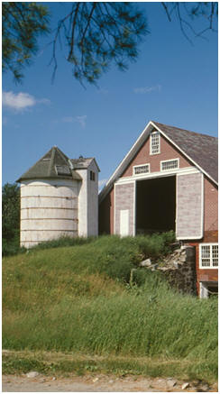 Free Barn Plans - Click to check out 116 farm and ranch barn designs from US and Canadian government sources. Then print free building plans for whichever ones you like.  Photo: Historical American Buildings Survey