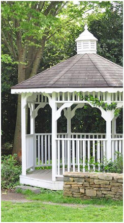 Add a touch of elegance to your yard and garden.  Click to find free, DIY project plans and building guides that will help you build your own gazebo, pergola, arbor or trellis.