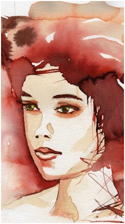 Learn how to create beautiful watercolor portraits in easy, free lessons by top watercolor artists.