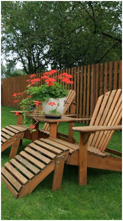 free outdoor lounge chair woodworking project plans and